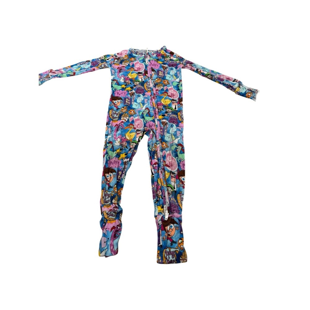 Parker and Lilly Fairly OddParents Bamboo Zipper Sleeper 12/18 Months